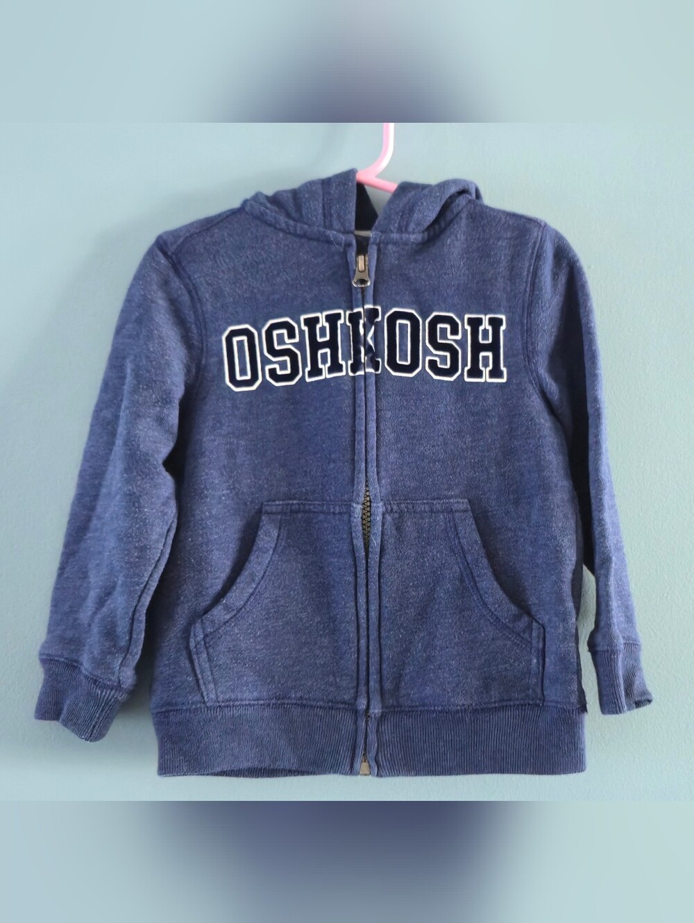 Blue Zip Up Hoodie 3T